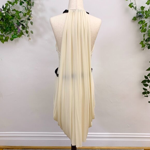 Rag & Bone Black Rowan Draped Dress Size 2 - Picture 4 of 14